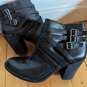 Lucky Brand Black ankle boots